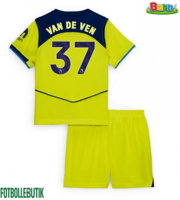 Tottenham Hotspur Micky van de Ven #37 Tredjeställ Barn 2025-26 Kortärmad (+ Korta byxor)